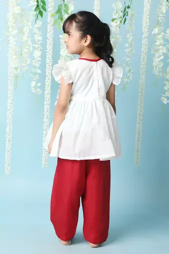 KID1  Patang Peplum Kurti Salwar