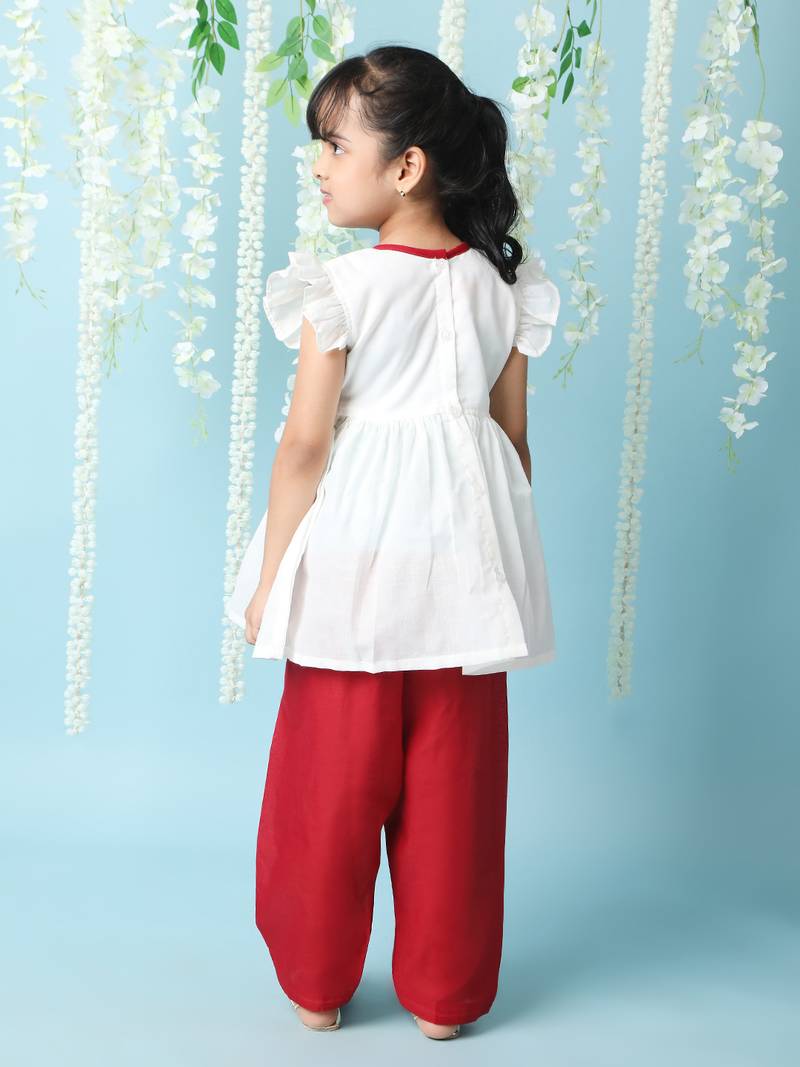 KID1  Patang Peplum Kurti Salwar