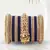 Traditional Jhumki Bangle Set By For Two Hands Blue