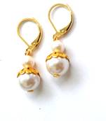 Tutti Frutti Candy Colourful Golden Pearl ClassicEarrings