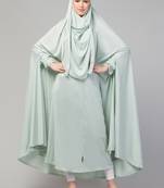 Nazneen Extra Nose Piece Head To Toe Free Size Jilbab Prayer hijab for hajj and umrah