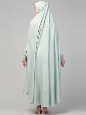 Nazneen Extra Nose Piece Head To Toe Free Size Jilbab Prayer hijab for hajj and umrah 2