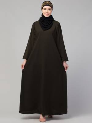 Nazneen flare daily wear basic Casual Abaya 1