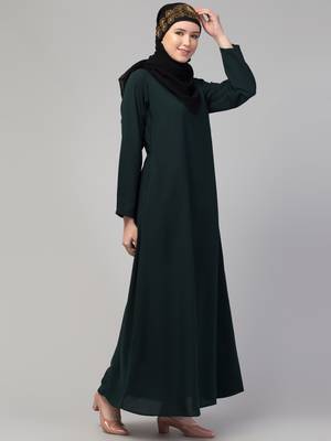 Nazneen flare daily wear basic Casual Abaya 3