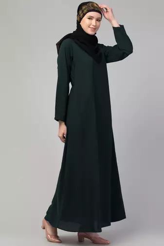 Nazneen flare daily wear basic Casual Abaya