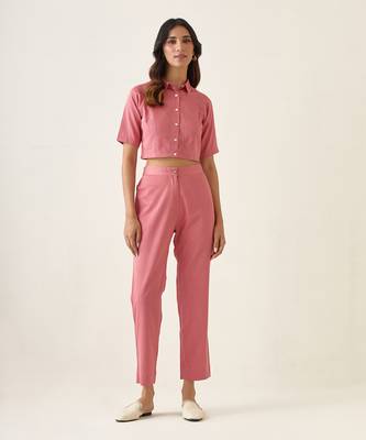Rose pink co ord set 1