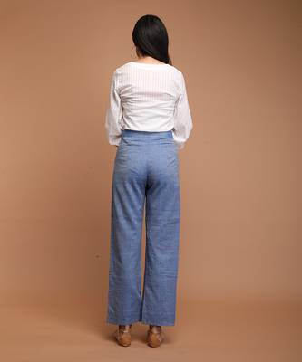 White textured cotton top 2