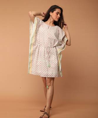 Off white kaftan dress 2
