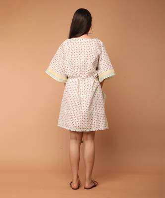 Off white kaftan dress 5