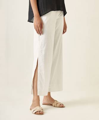 Black linen silk shirt set 5