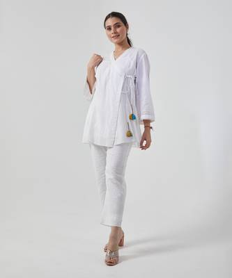 White angarakha kurta set 2