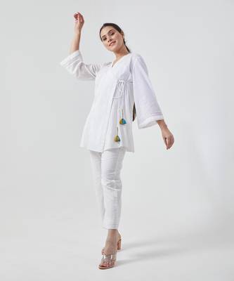 White angarakha kurta set 3