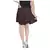 Cotton Lycra Free Size Mini Skirt with Divider