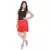 Cotton Lycra Free Size Mini Skirt with Divider