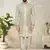 Silk Beige Men Kurta Pajama Jacket