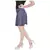 Cotton Lycra Free Size Mini Skirt with Divider