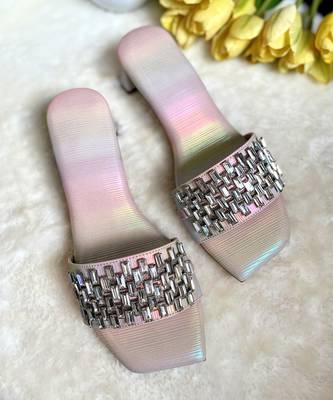 Diamond rainbow heels 1