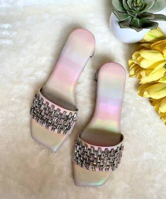 Diamond rainbow heels 2