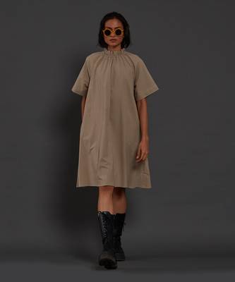Beige tora dress 1
