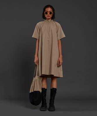 Beige tora dress 3