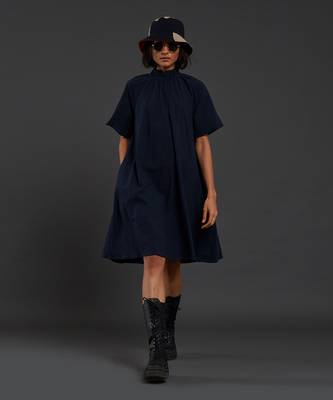 Navy blue tora dress 1