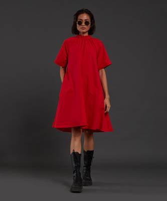Red tora dress 1