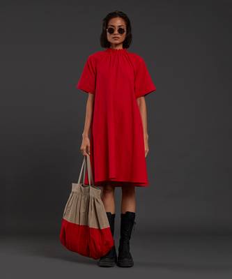 Red tora dress 2