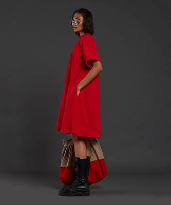 Red tora dress 3