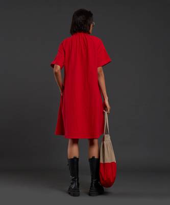 Red tora dress 4