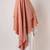 Khimar : 2 Layer Triangular Diamond Instant Khimar-Hijab-Jilbab for Girls & Women in Poppy Rose Color | Tie Back