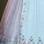 EILARA WOMEN'S SKY BLUE THREAD & EMBROIDERY WORK GEORGETTE FOR TRADITIONAL LEHENGA CHOLI