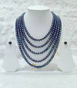 Mannat raj pearls & jewellers natural fresh water hyderabadi pearls charming and designer necklace set