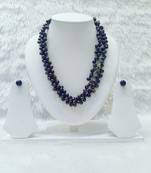 Mannat raj pearls & jewellers natural fresh water twisted pearls elegant designer necklace set