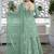 Sea green color georgette semi stitched embroidered lehenga suit