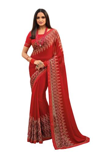Mannequin store printed saree