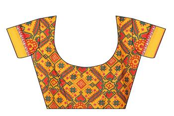 Mannequin store printed saree 4