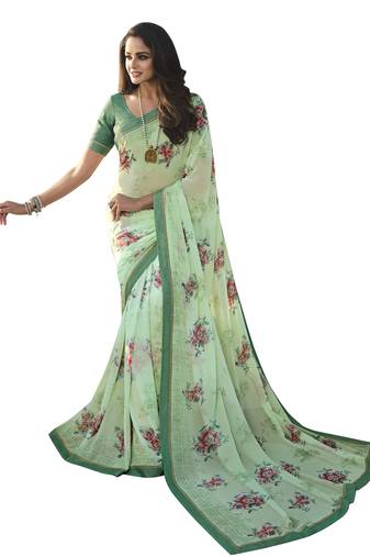 Mannequin store printed saree