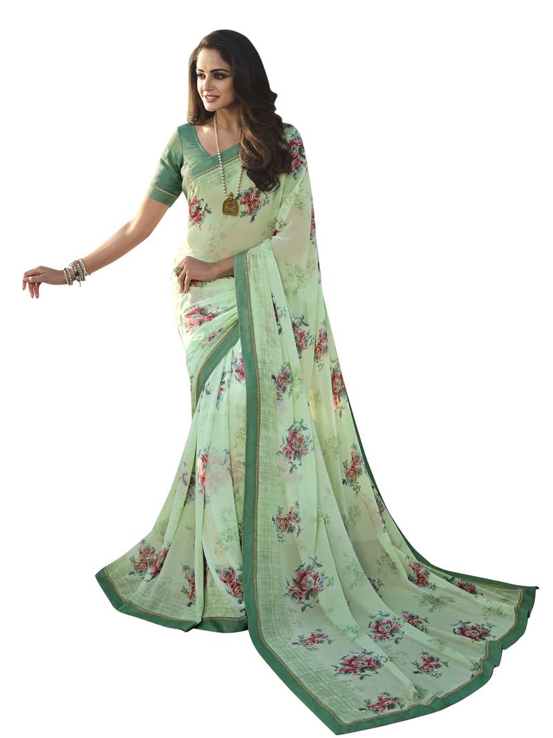 Mannequin store printed saree