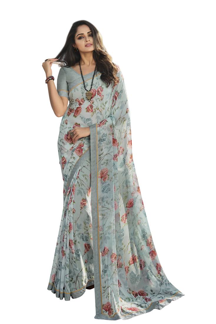 Mannequin store printed saree