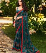 Mannequin store printed saree