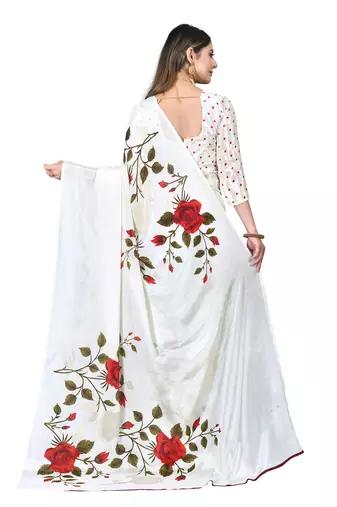 Mannequin store printed saree