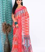 SEMI DIGITAL PRINT SAREE