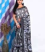 SEMI DIGITAL PRINT SAREE