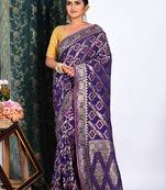 GEORGETTE RICH PALLU SAREE