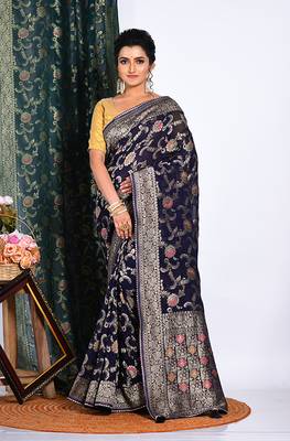 GEORGETTE RICH PALLU SAREE 1