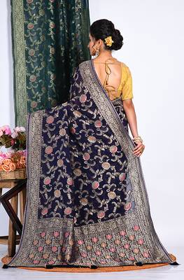 GEORGETTE RICH PALLU SAREE 4
