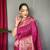 RANI PINK MOST BEAUTIFUL SUPER SAREE