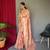 ORANGE MOST BEAUTIFUL SUPER LINEN SILK SAREE
