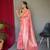 HOT PINK MOST BEAUTIFUL SUPER LINEN SILK SAREE