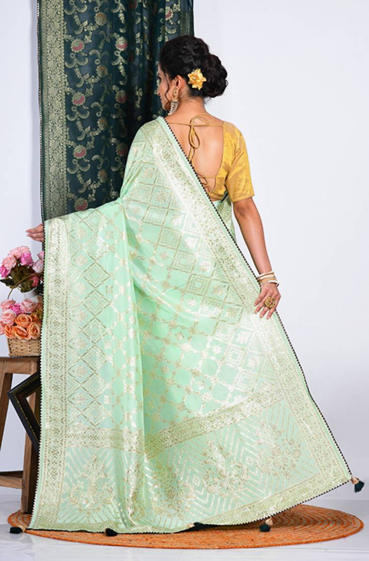 PURE DOLA SILK SAREE